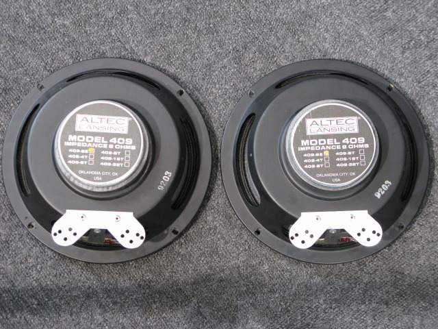 ALTEC 409-8E 国産古箱スリットバスレフ (アルテック) ALTEC 409-8E