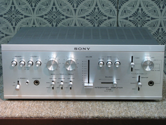 SONY でぶ インテグレーテッド プリメインアンプ TA-1140