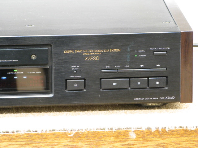 CDP-X7ESD SONY - 中古オーディオ 高価買取・販売 ハイファイ堂