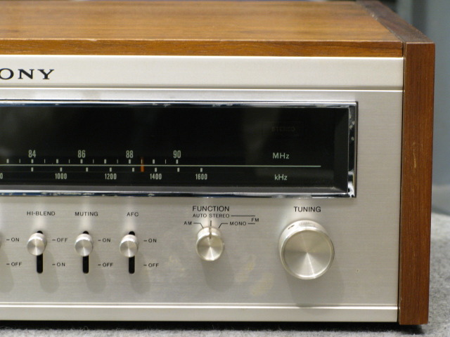 SONY ソニー FM/AM チューナー ST‐5130　純正ウッドケース ST-5130 SONY - 中古オーディオ 高価買取・販売 ハイファイ堂