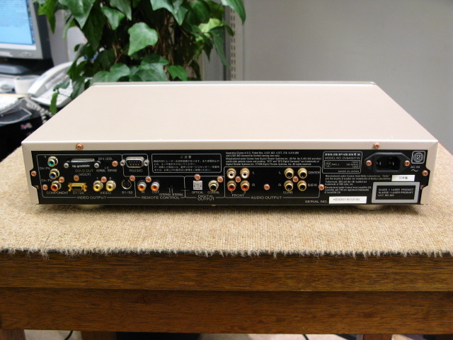 （訳あり レトロ商品）marantz DV4300/F1N（おまけ付き） MARANTZ・DV4300（DVDプレーヤー）修理記。 | たもつ