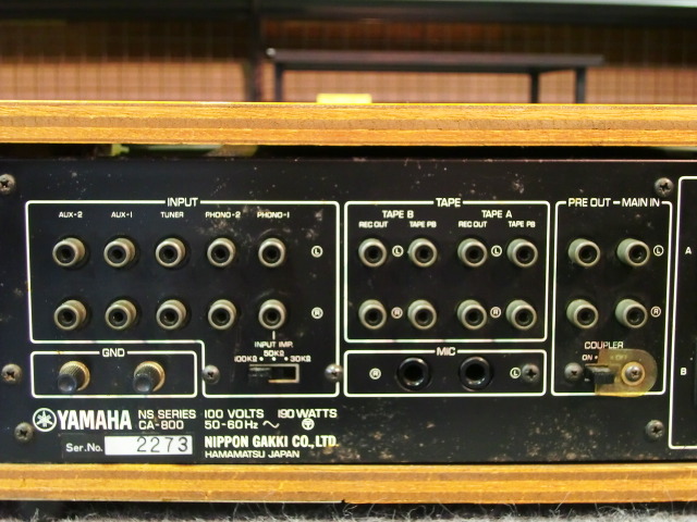 CA-800 YAMAHA - 中古オーディオ 高価買取・販売 ハイファイ堂
