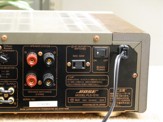 BOSE PLS-1210&BOSE 121 【公式通販】