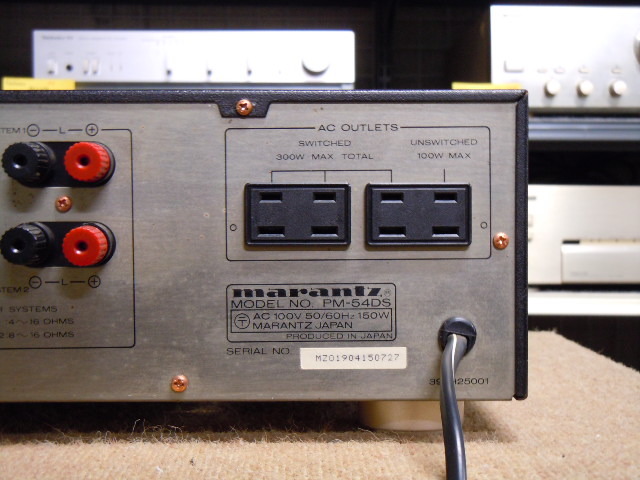 253★marantz★PM-54DS★プリメインアンプ/マランツ★INTEGRATED AMPLIFIER★送料680円