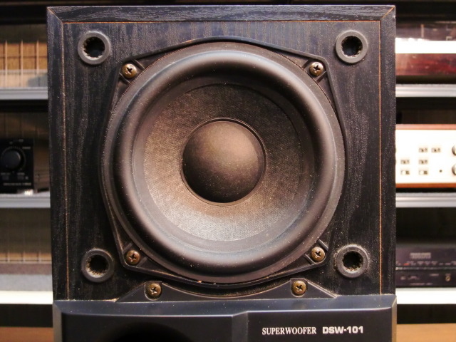 DENON アンプ内蔵サブウーファーシステム　DSW-101 DENON サブウーファー システム スーパーウーファー DSW-101 - メルカリ