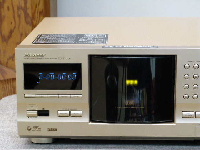 Pioneer PD-F1007 CDプレーヤー Pioneer PD-F1007の仕様 パイオニア