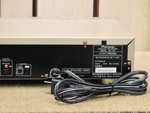 MJ-D5 PIONEER - 中古オーディオ 高価買取・販売 ハイファイ堂