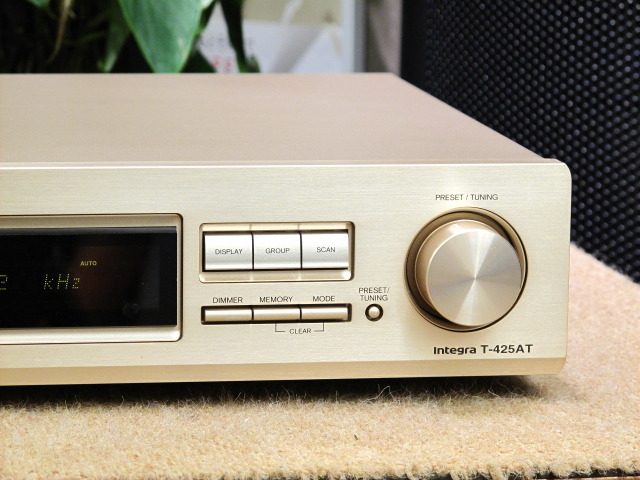 INTEGRA T-425AT ONKYO - 中古オーディオ 高価買取・販売 ハイファイ堂