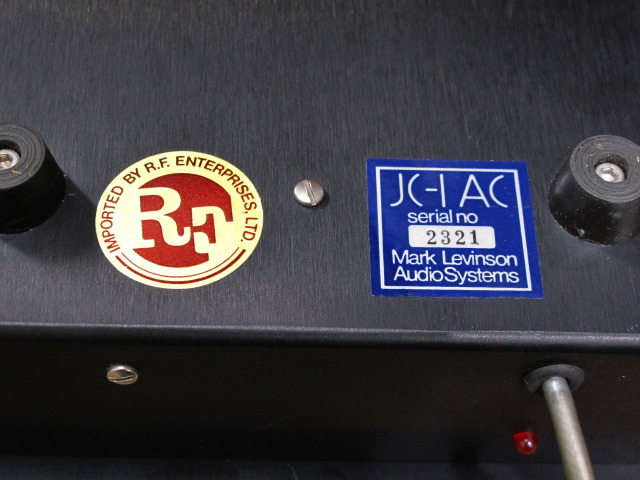 JC-1AC mark levinson - 中古オーディオ 高価買取・販売