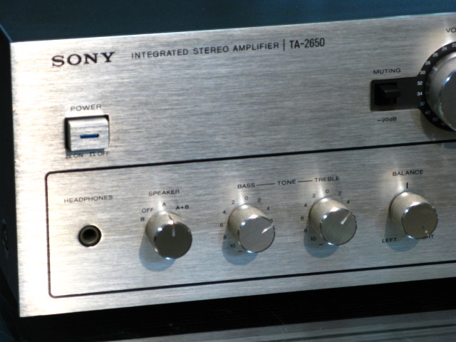 SONY　TA-2650 SONY TA-2650の仕様 ソニー
