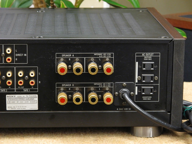 SONY ソニー TA-F555ESL プリメインアンプ　ジャンク SONY ソニー TA-F555ESL プリメインアンプ ジャンク（sony
