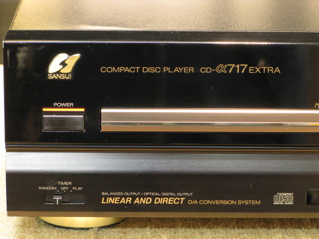 CD-α717 EXTRA SANSUI - HiFi-Do McIntosh/JBL/audio-technica/Jeff