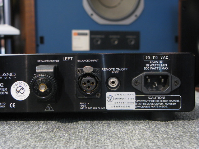 Model 102 JEFF ROWLAND - 中古オーディオ 高価買取・販売 ハイファイ堂