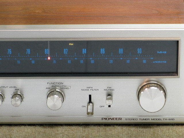 パイオニ　ステレオ　チューナーTX-810新品未使用(よ30) TX-810 PIONEER - 中古オーディオ 高価買取・販売 ハイファイ堂