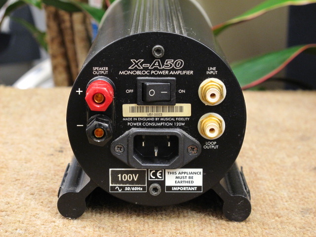 Musical Fidelity X-A50 パワーアンプ 本体 X-A50 MUSICAL FIDELITY - 中古オーディオ 高価買取・販売 ハイファイ堂