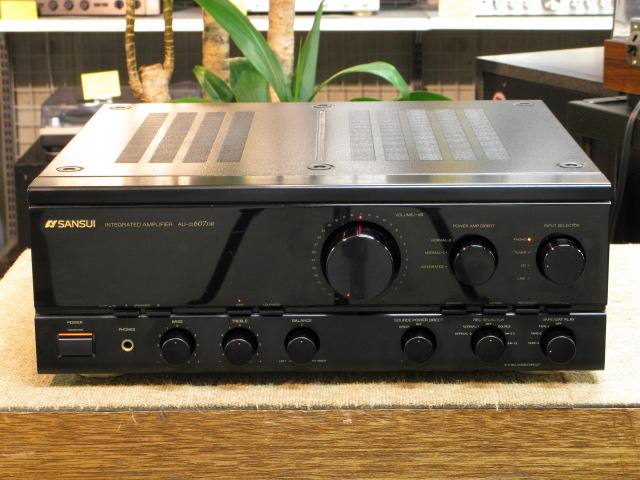 AU-α607DR SANSUI - 中古オーディオ 高価買取・販売 ハイファイ堂