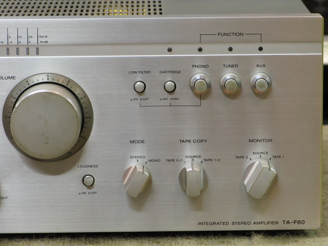 TA-F60 SONY - 中古オーディオ 高価買取・販売 ハイファイ堂