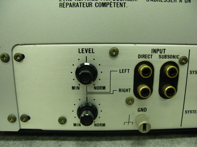 アンプ Laboratory M-7050 VICTOR/JVC M-7050の仕様 ビクター