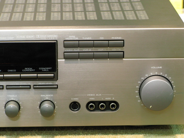 ★YAMAHA ヤマハ　AVアンプ AVX-590DSP YAMAHA AVX 590 DSP specifications YAMAHA