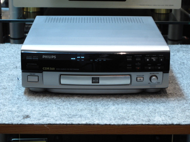 □【希少】PHILIPSCDR-560 CDレコーダー □【希少】PHILIPSCDR-560 CDレコーダー