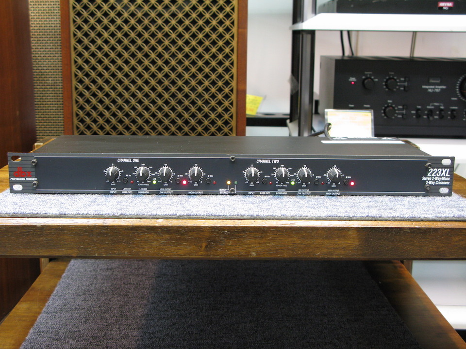 dbx 223XL チャンネルデバイダー アナログクロスオーバー dbx 223XL