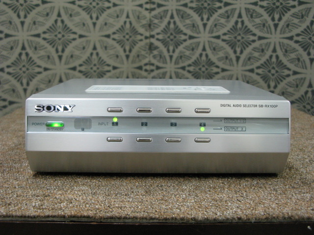 光デジタルオーディオセレクター 中古 SONY ソニー SB-RX100P 角型光
