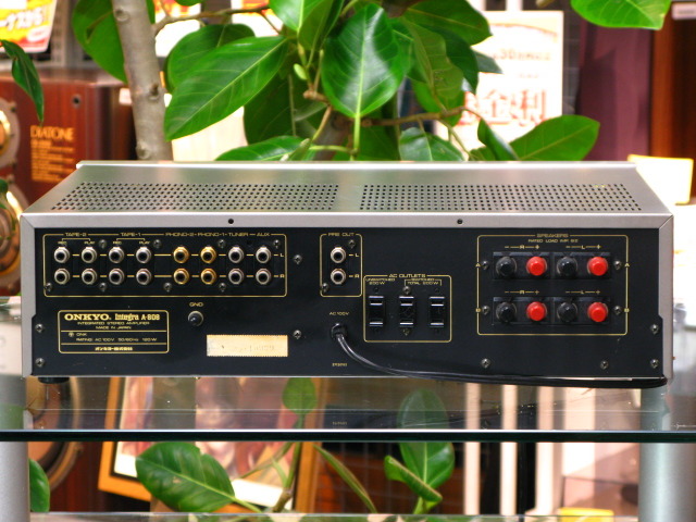 ONKYO PRE MAIN AMP　INTEGRA A-808 ONKYO Integra A-808 audition test in the female vocal song