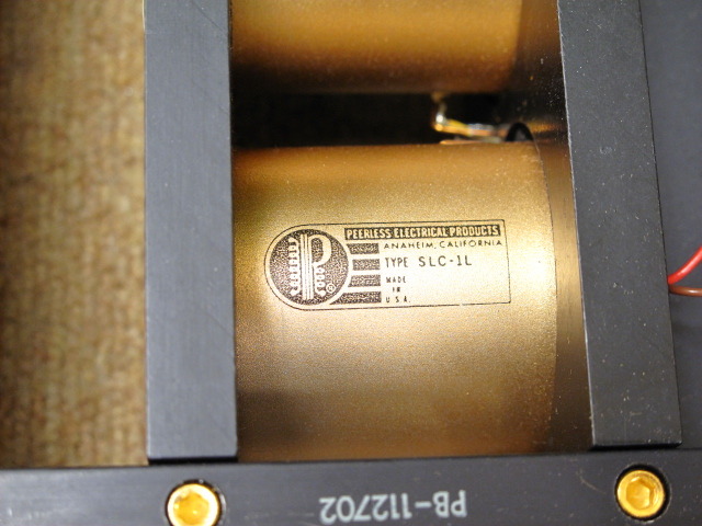 再値下Peerless SLC-1 昇圧トランス(mcカートリッジ昇圧トランス） SLC-1 PEERLESS - 中古オーディオ 高価買取・販売 ハイファイ堂