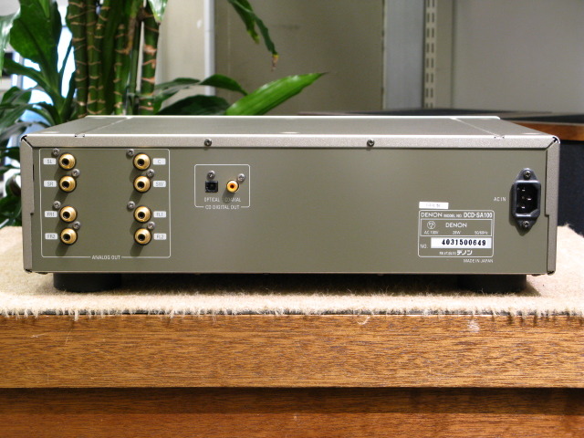 DCD-SA100 DENON - 中古オーディオ 高価買取・販売 ハイファイ堂