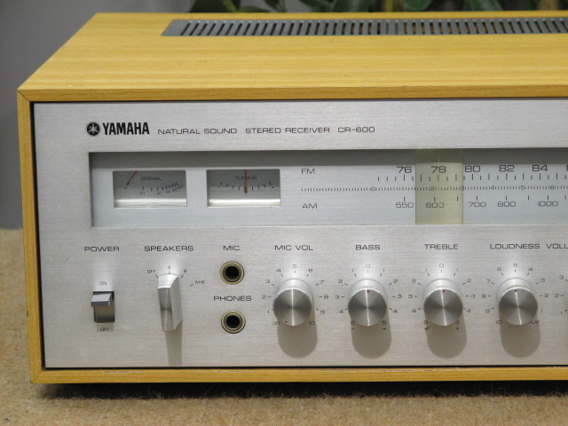 整備済・完動・美品・定価104,500円】ヤマハ CR-600 レシーバー 【公式