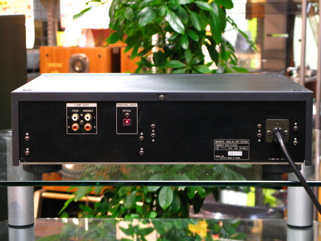 SONY CDプレイヤーCDP-333ESA リモコン付き CDP-333ESA SONY - 中古オーディオ 高価買取・販売 ハイファイ堂