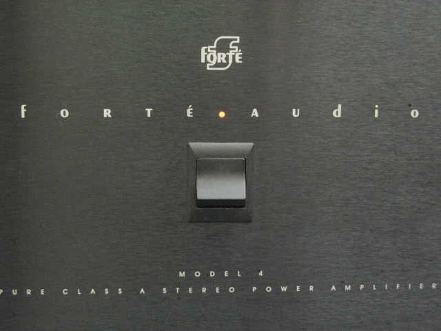 FORTE AUDIO F6 定価:504，000円 出力段 IGBT素子 AB級パワーアンプ