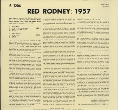 Fiery Red Rodney Red Rodney Tp 中古オーディオ 高価買取 販売 ハイファイ堂