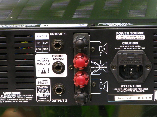 A500 BEHRINGER - 中古オーディオ 高価買取・販売 ハイファイ堂