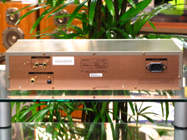 CD-α607 SANSUI - 中古オーディオ 高価買取・販売 ハイファイ堂