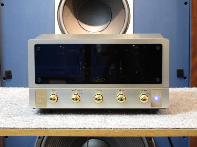 東京サウンド　Valve 100 真空管プリ・メインアンプ 動作品 東京サウンド TOKYO SOUND 真空管 真空管プリメイン