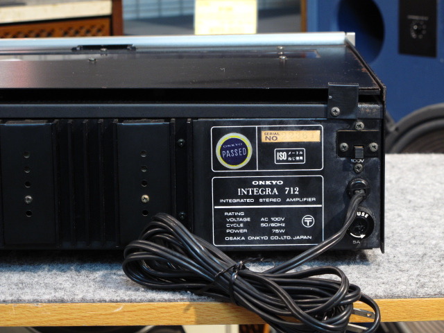 ジャンク　ONKYO INTEGRA 712 アンプ本体 ジャンク ONKYO INTEGRA 712 アンプ本体 - メルカリ