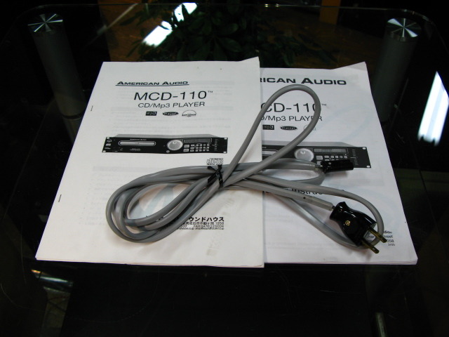 MCD-110 AMERICAN AUDIO - 中古オーディオ 高価買取・販売 ハイファイ堂 MCD-110 AMERICAN AUDIO - 中古オーディオ 高価買取・販売 ハイファイ堂