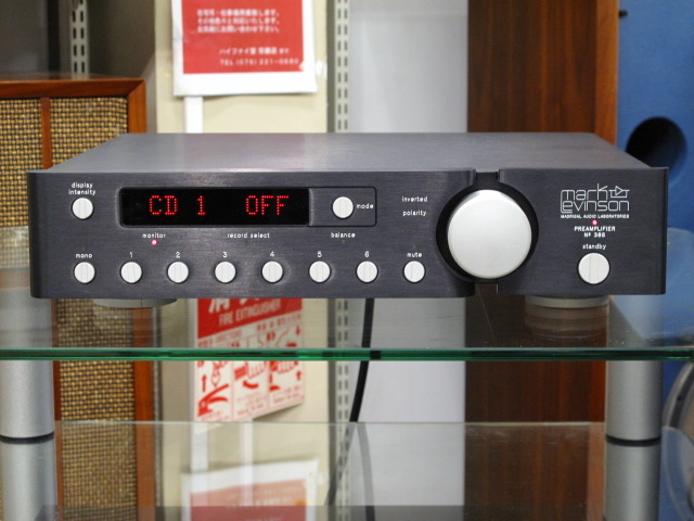NO.38S Mark Levinson - 中古オーディオ 高価買取・販売