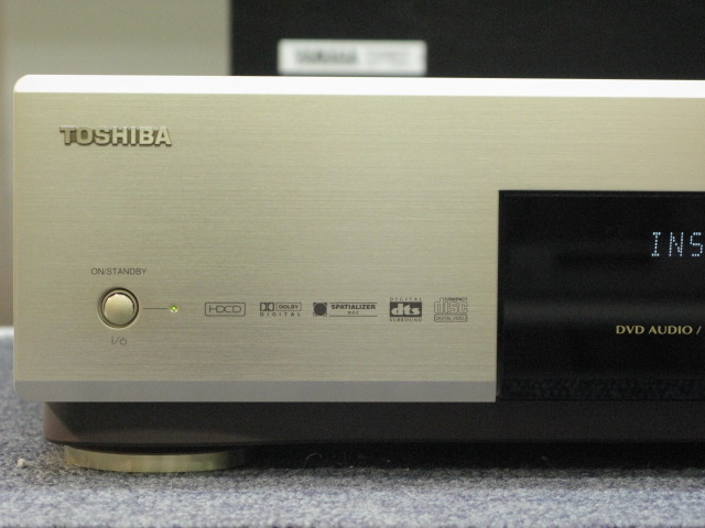 完動品、SD-9200、TOSHIBA 当時音良しのフラグシップDVDプレーヤー 完