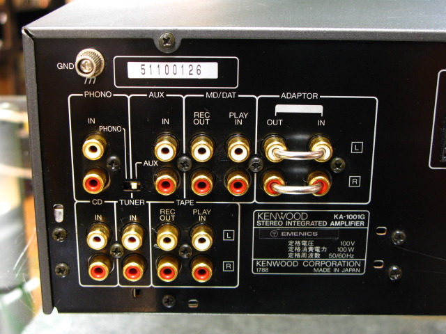 KA1001G KENWOOD - 中古オーディオ 高価買取・販売 ハイファイ堂