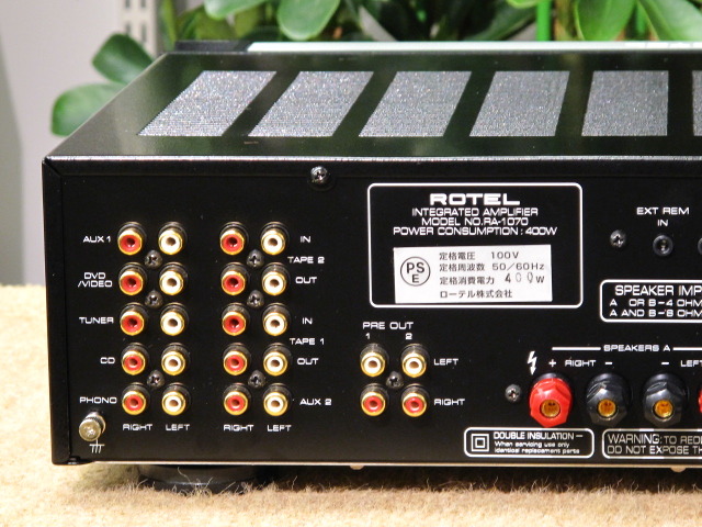 RA-1070 ROTEL - 中古オーディオ 高価買取・販売 ハイファイ堂