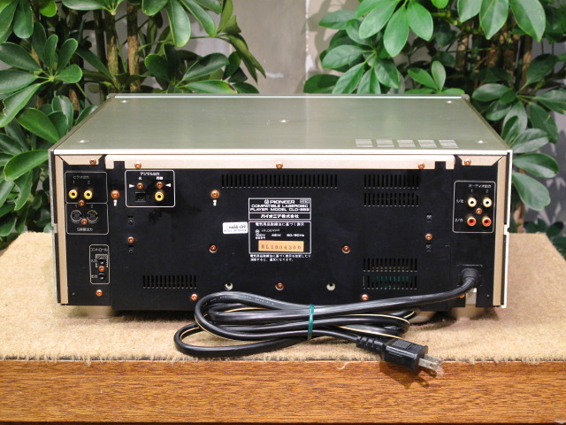 PIONEER パイオニア LDプレーヤー CLD-959 CLD-959 PIONEER - 中古オーディオ 高価買取・販売 ハイファイ堂