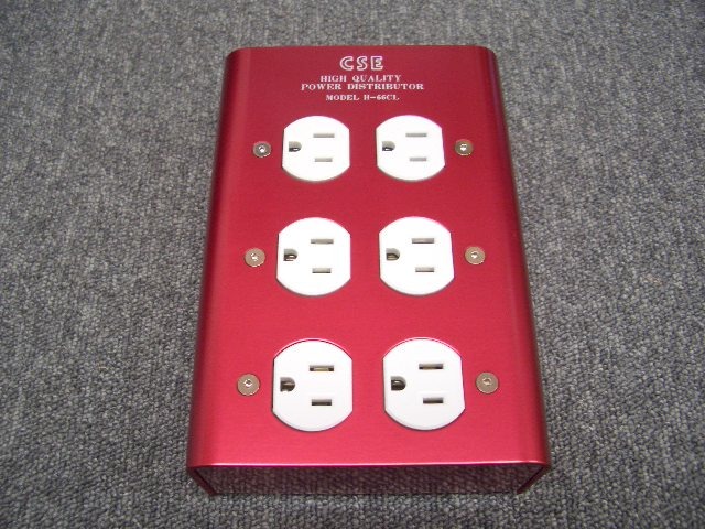 CSE MODEL H-66CL ホスピタルグレード コンセント Yahoo!オークション - CSE H-66CL 6口電源タップ コンセントボックス