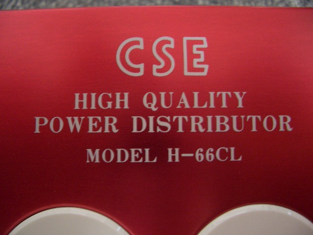 CSE MODEL H-66CL ホスピタルグレード コンセント Yahoo!オークション - CSE H-66CL 6口電源タップ コンセントボックス