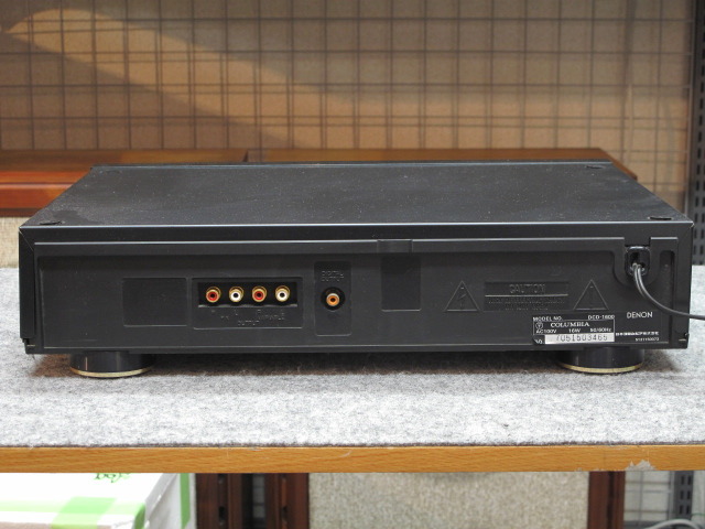 DCD-1600 DENON - 中古オーディオ 高価買取・販売 ハイファイ堂