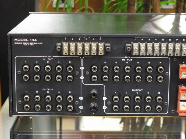 MODEL 104 TECHNICS - HiFi-Do McIntosh/JBL/audio-technica