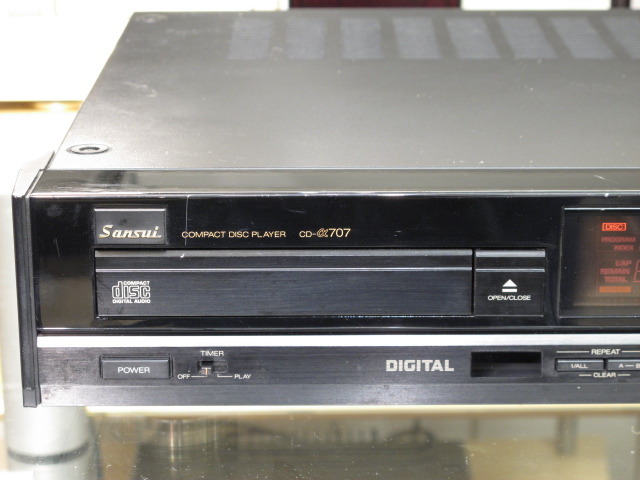 CD-α707 sansui - 中古オーディオ 高価買取・販売 ハイファイ堂 CD-α707 sansui - 中古オーディオ 高価買取・販売 ハイファイ堂