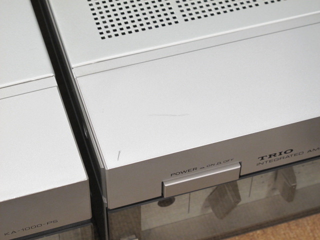 TRIO KA-1000 アンプ + KA-1000-PS 　プリメイアンプ Yahoo!オークション -「trio ka-1000」の落札相場・落札価格