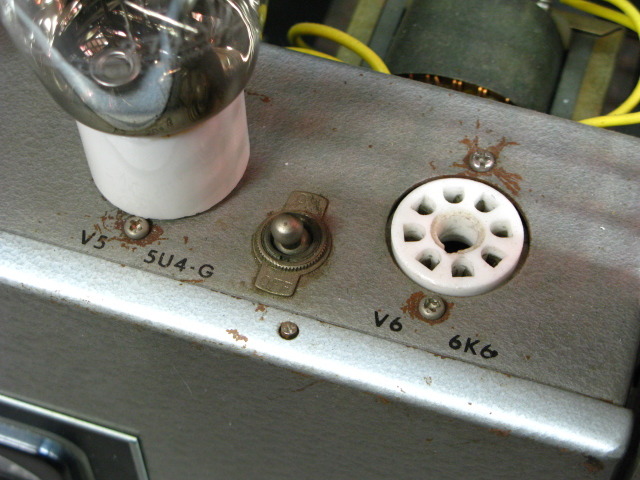 MOTIOGRAPH　モショグラフ　MA-7505-D　6L6GC pp　真空管パワーアンプ　シアターアンプ！　WE直系ブランド！　徹底メンテ済み！　ペア！ Amplifier MA-7505-A MA-7505-T Ampl⁄Mixer Motiograph; Chicago